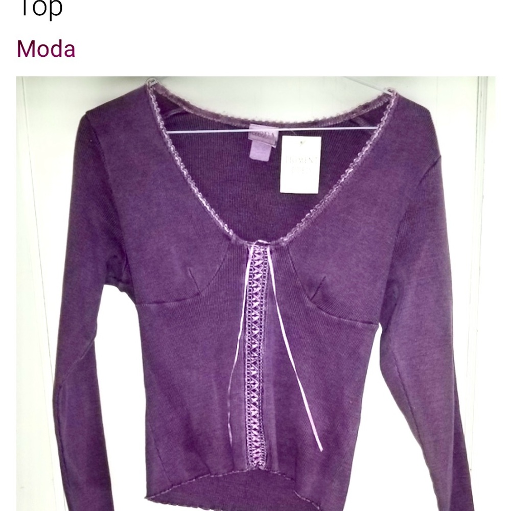 ISO Moda International Purple Top